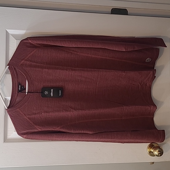 AllbirdsXXL Women's Natural Run long sleeve top Hazy Sienn color - Picture 2 of 6